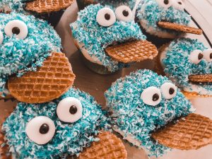 koekiemonster cupcake
